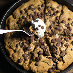 Dessert: United States – Giant Skillet Chocolate Chip Cookie recipe