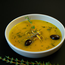 Entrée: Italy – Brodo di Scarola e Fagioli Cannellini (Escarole and Cannellini Bean Broth) recipe
