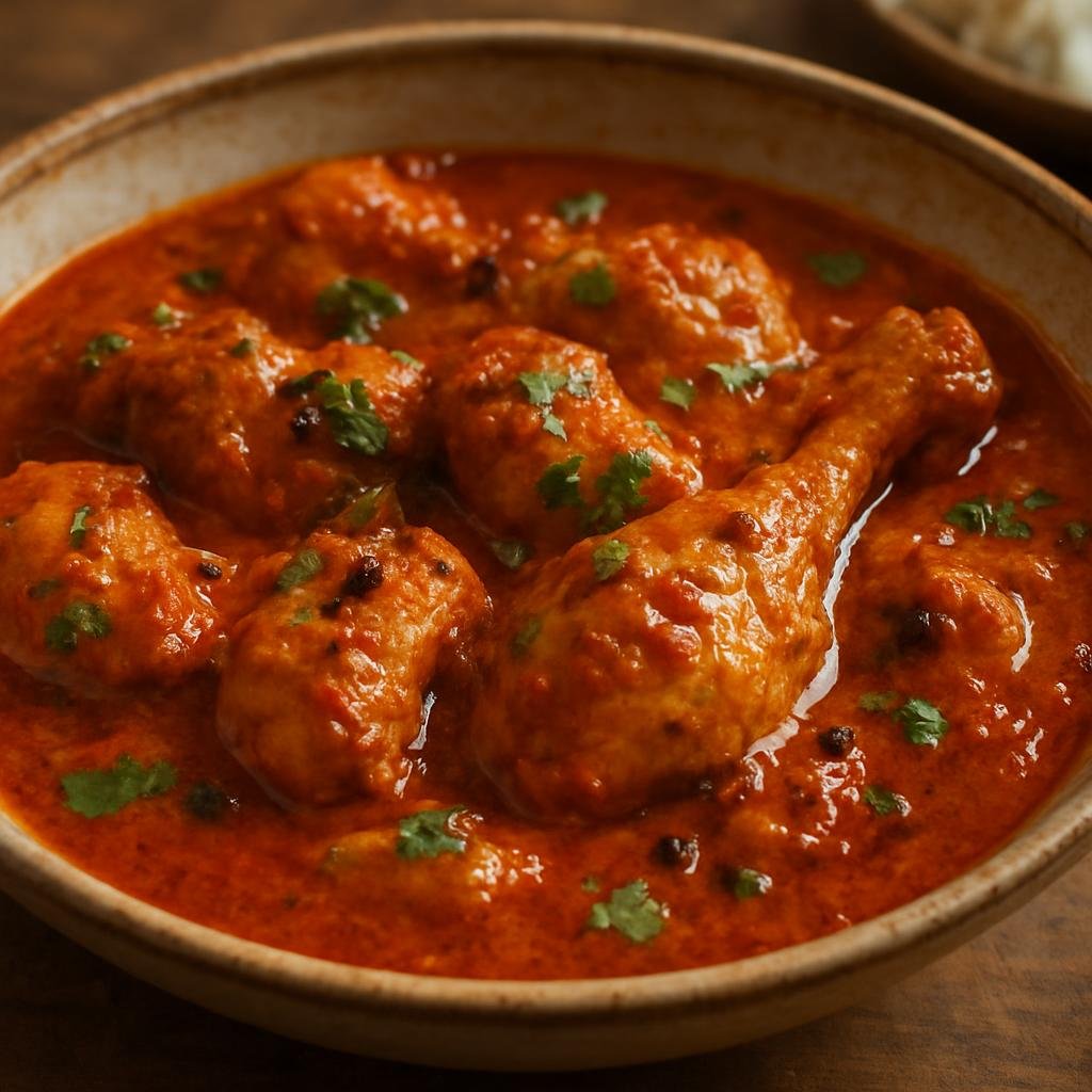Entree: Nepal – Thakali Cuisine – थकाली कुखुरा करी ➤ Thakali Kukhura Kari (Tomato-forward Thakali-style chicken curry scented with local spices including timur (Sichuan pepper) recipe