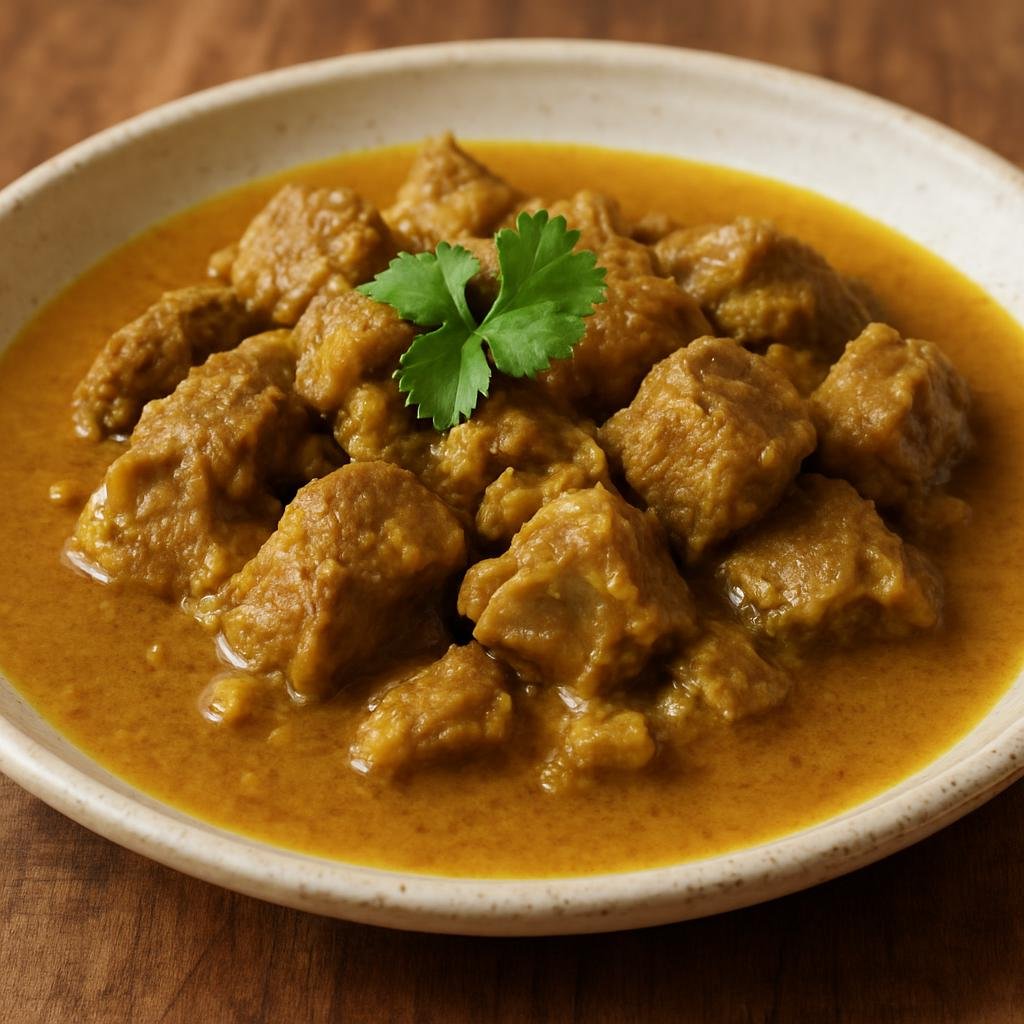 Entree: Ethiopia – Gurage – የበግ አልጫ ➤ Yäbäg Alicha (Mild Ethiopian lamb stew gently spiced with turmeric and seasoned butter served without berbere) recipe