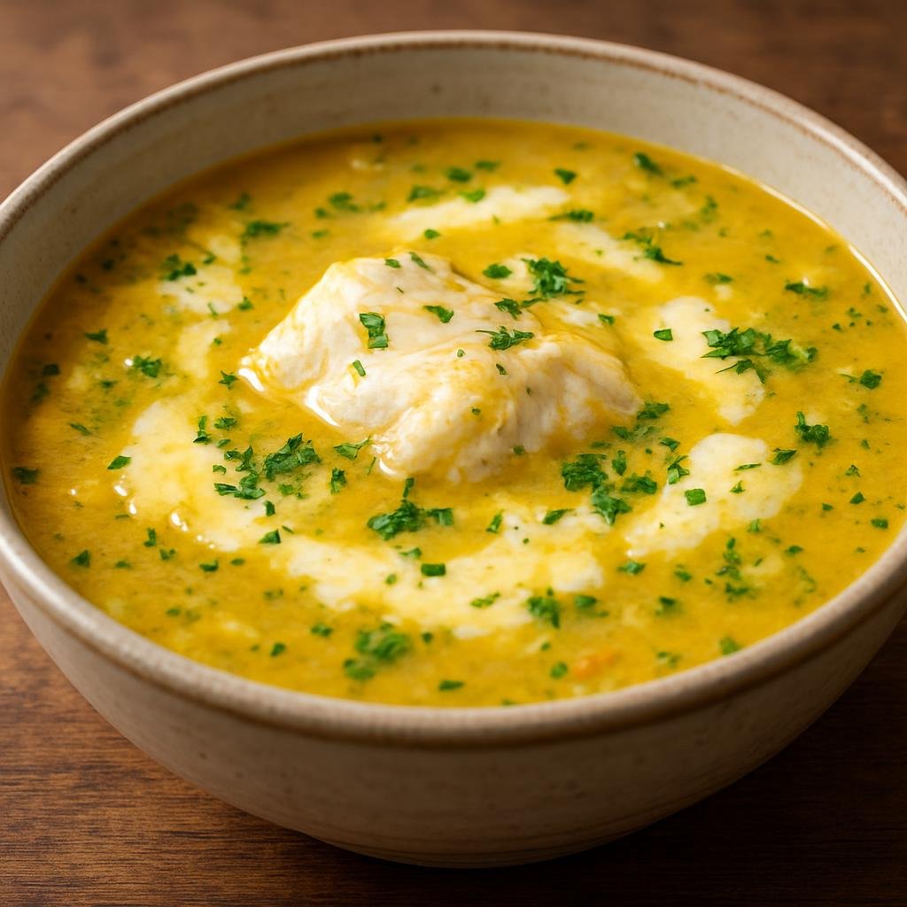 Entree: Greece – Macedonia / Northern Greece – Ψαρόσουπα ➤ Psarosoupa (Fish soup with egg-lemon emulsion) recipe